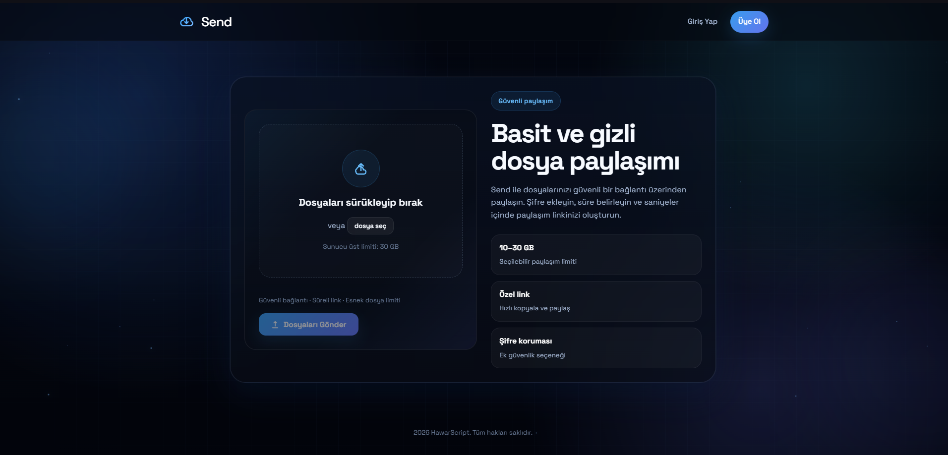 Send Script - Pro